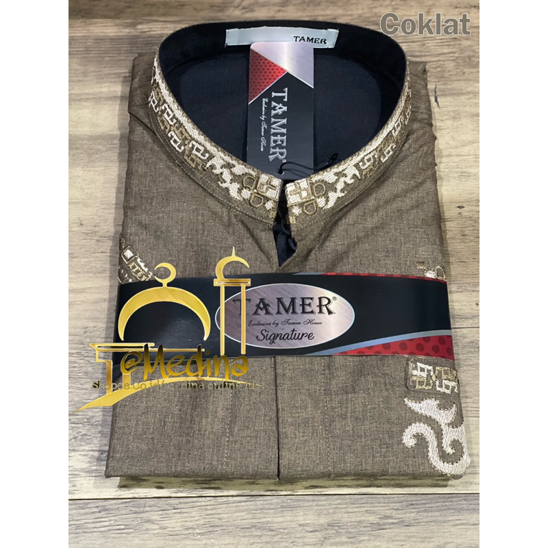 Baju Koko/Taqwa TAMER EXCLUSIVE Tangan pendek Tipe PORTO