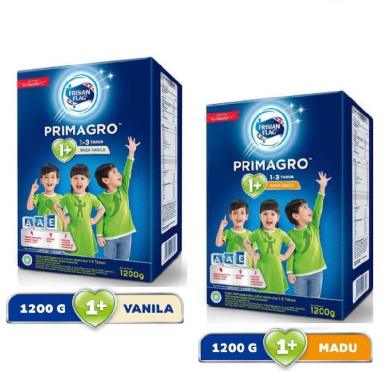 FRISIAN FLAG PRIMAGRO 1+ VANILA/MADU 1200GR
