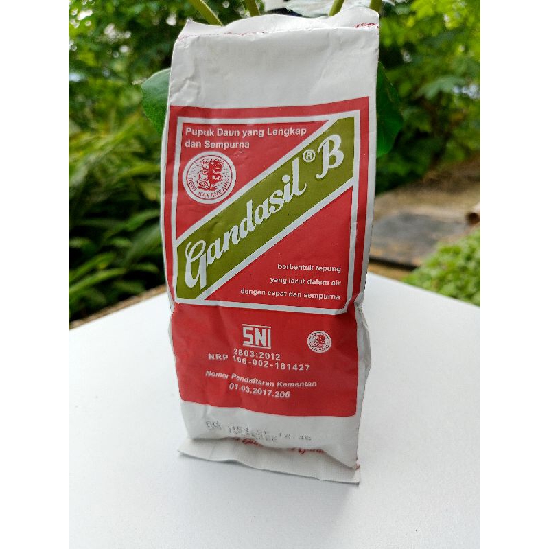 PUPUK DAUN GANDASIL B 500gram