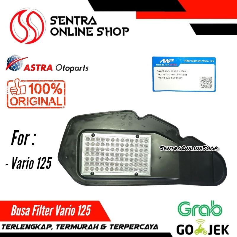 Busa filter udara vario 125 150 esp original astra awp