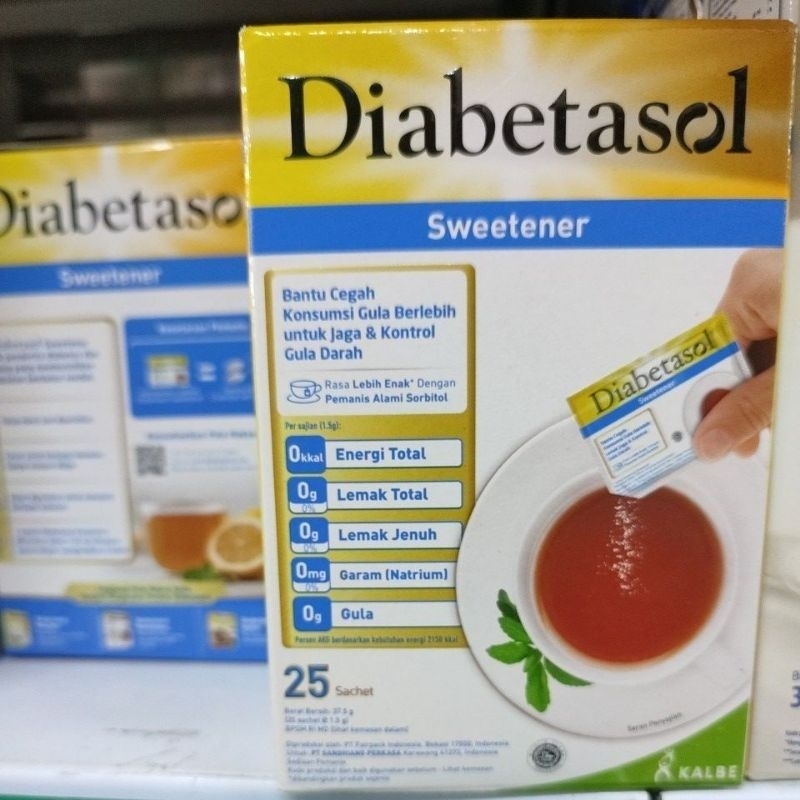 

Diabetasol Sweetener 25's