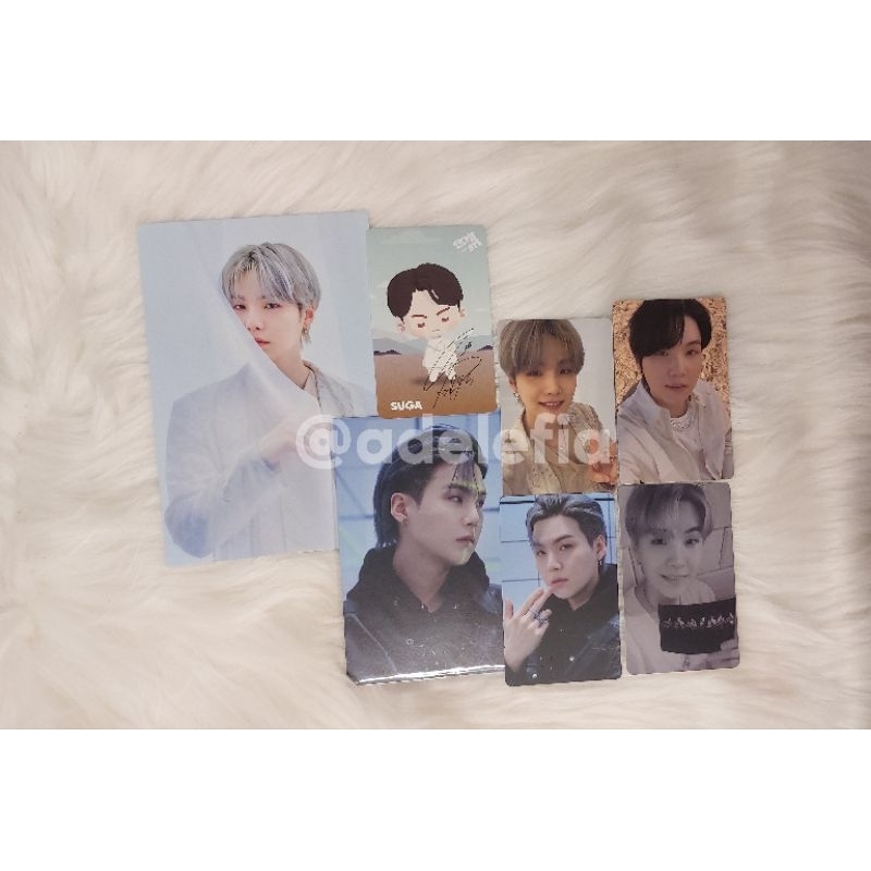 [READY] SUGA PROOF Standard + Compact (RPC, PC, Postcard, ITS, POB Weverse)