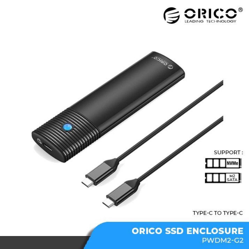 ORICO SSD M.2/NVME Enclosure PWDM2 G2