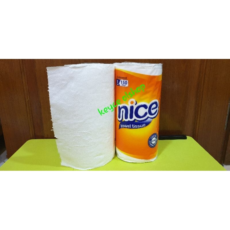Tissue Nice towel embosesed 1 roll 150 sheets
