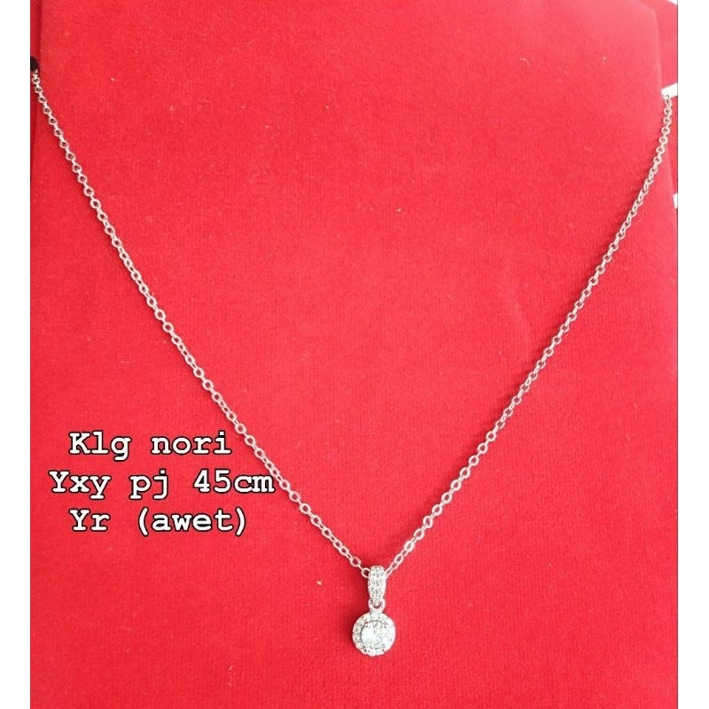 kalung liontin koin mesin awet