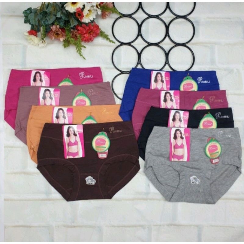 CD WANITA PIAOLI 1608 BAHAN KATUN HALUS LEMBUT/CELANA DALAM WANITA PIAOLI ORIGINAL