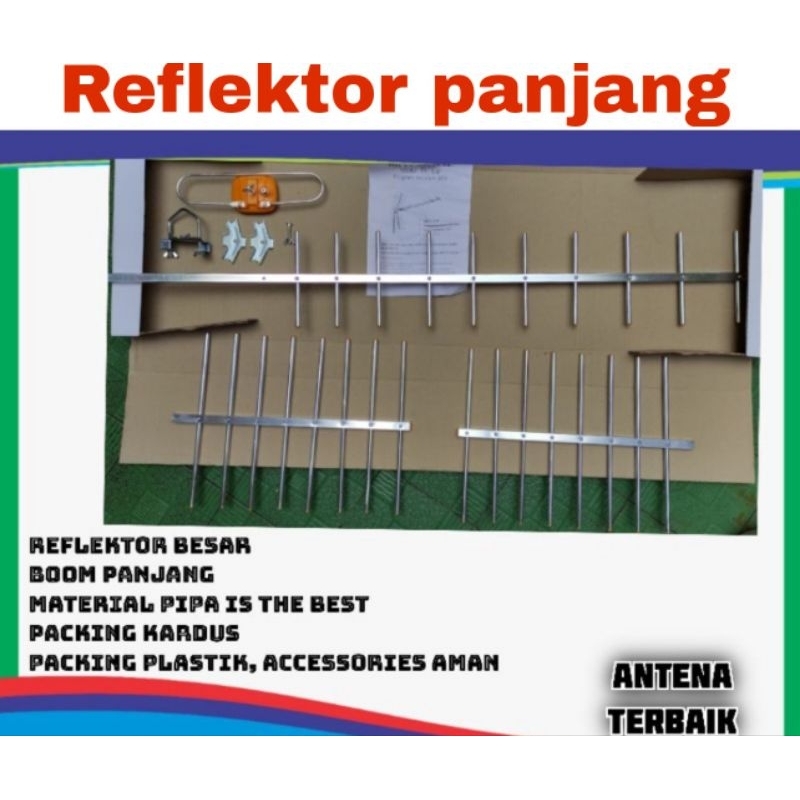 Antena Digital WCOM GETMECOM Outdor Reflektor Panjang