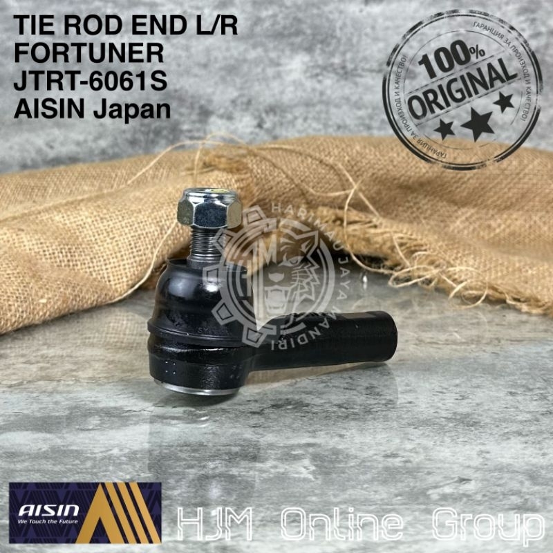 TIE ROD END L/R - TIROD TEROD FORTUNER HILUX AISIN Japan JTRT-6061S