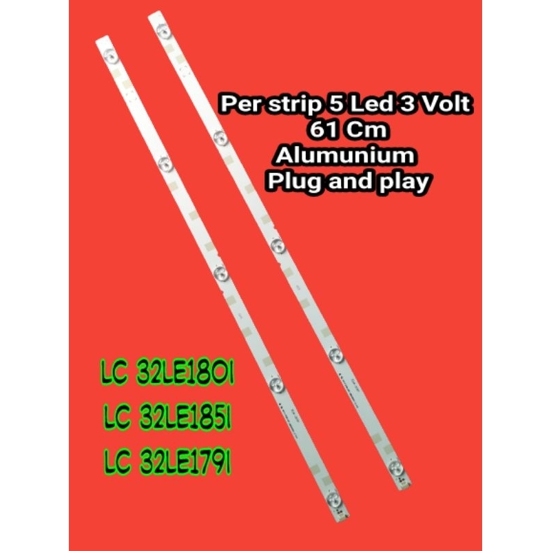 backlight led sharp LC 32LE180i LC 32LE185i LC 32LE179i  LC-32LE179i LC32LE179i LC-32LE180i LC32LE18