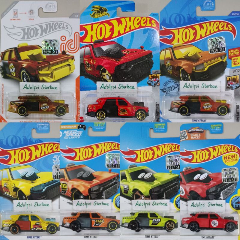 hotwheels hot wheels time attaxi time ataxi factory sealed akta special feature open parts open door