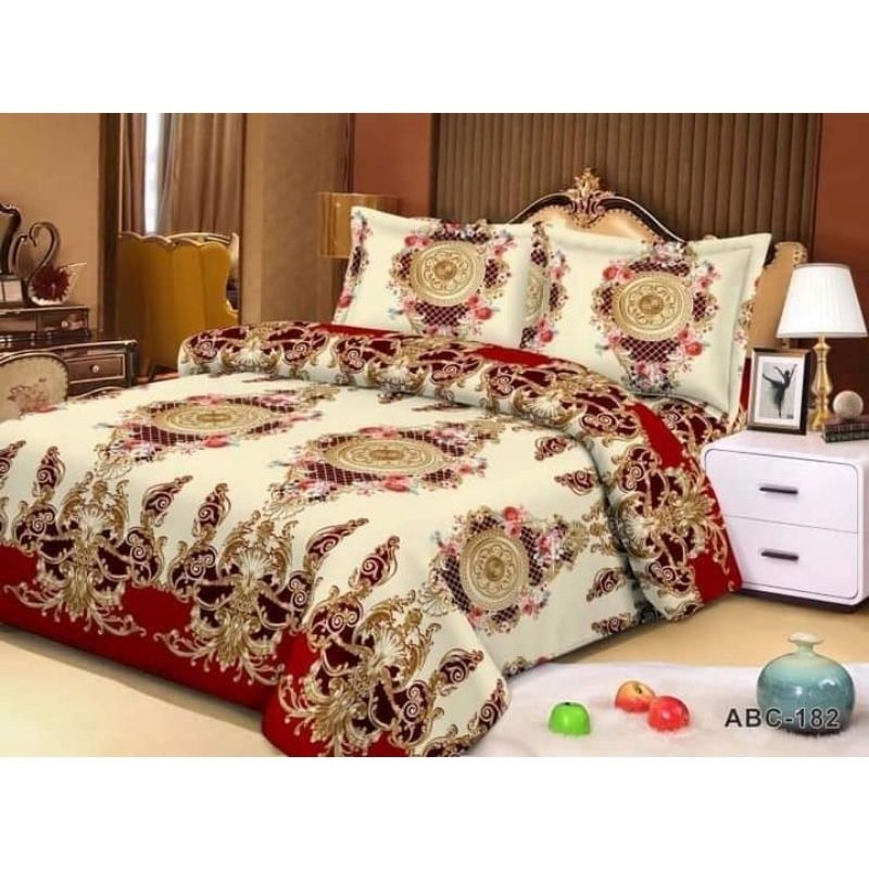Sprei Set Jumbo 200x240 kain katun bonita disperse