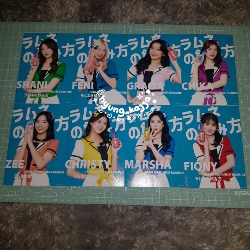 [READY] PP Photopack JKT48 Ramune Azizi zee Feni Shani Gracia Christy Fiony Chika Marsha Senbatsu Fl