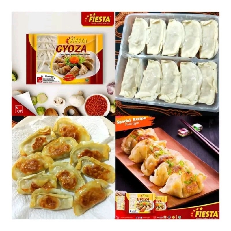 

Fiesta GYOZA 180gr (Dimsum Udang Seafood isi 10)