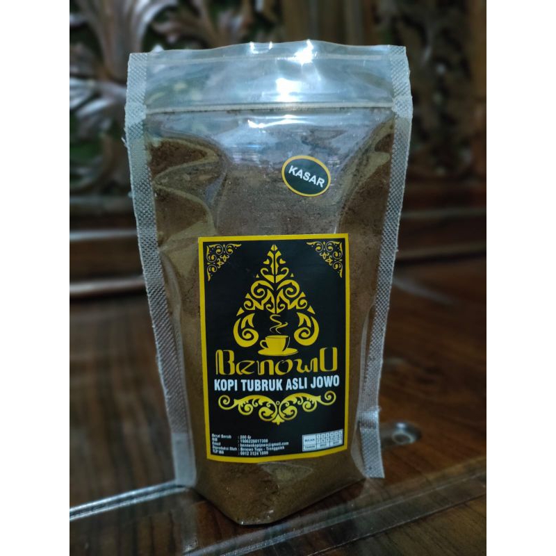 

Kopi bubuk robusta kopi tubruk jawa benowo