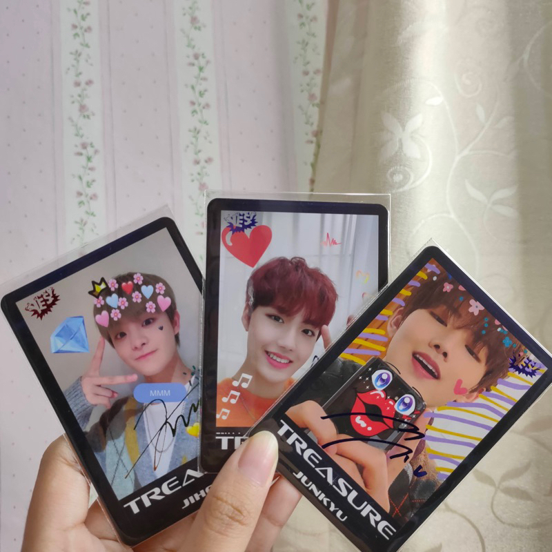 PHOTOCARD YESHK TREASURE JUNKYU DOYOUNG JIHOON