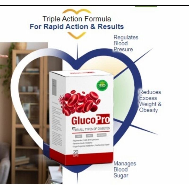GLUCO PRO- Gluco Pro obat diabetes kualitas terbaik 100% Herbal Alami