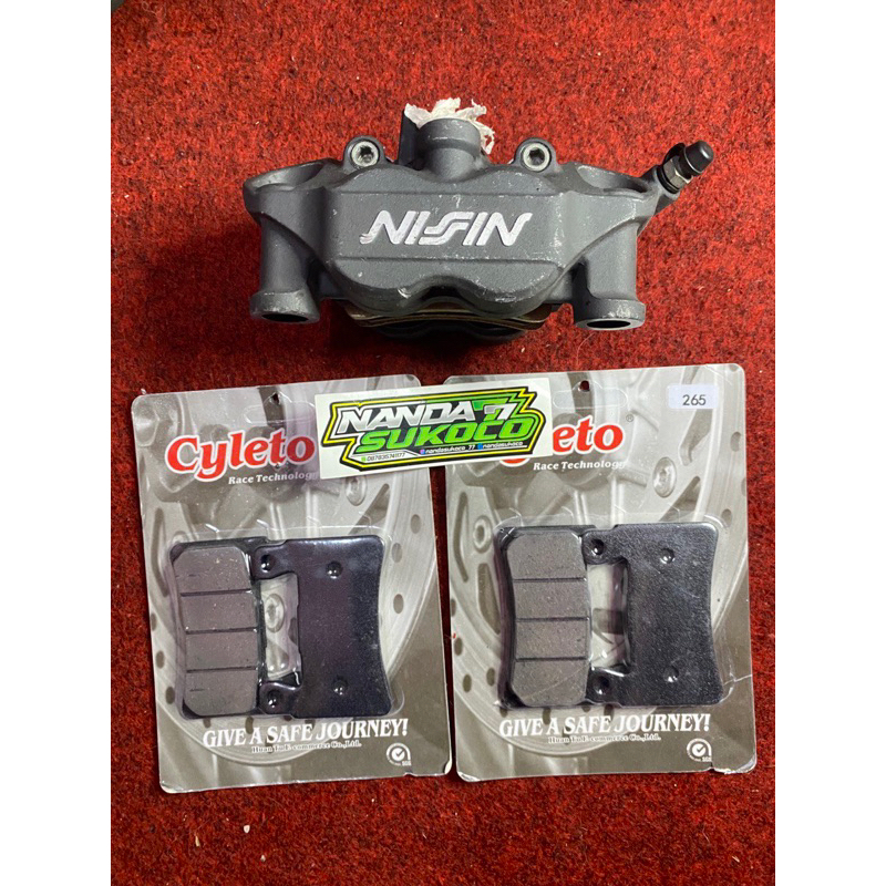 kampas rem nissin samurai zx636