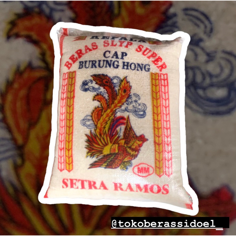 

Beras Setra Ramos Cap Burung Hong 5Liter