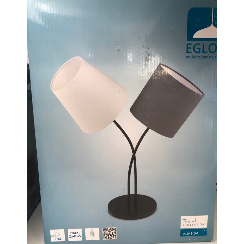 EGLO ALMEIDA LAMPU MEJA 2L/ACE TABLE LAMP ALMEIDA 2L E-13/ACE LAMPU MEJA/EGLO TABLE LAMP/ACE LAMPU TIDUR/ACE LAMPU NAKAS/ACE LAMPU INDOOR/LAMPU MEJA MINIMALIS/LAMPU TIDUR MINIMALIS/LAMPU SUDUT