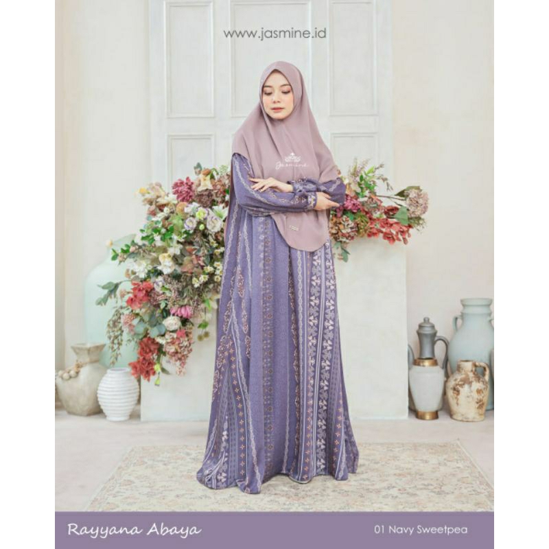 NEW SEROJA FAMILY | RAYYANA ABAYA BY JASMINE LIDIA HADIWINOTO ABAYA MOTIF STYLISH DRESS ABAYA MUSLIM