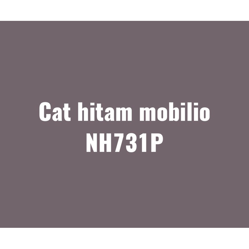 Cat hitam mobilio NH731P