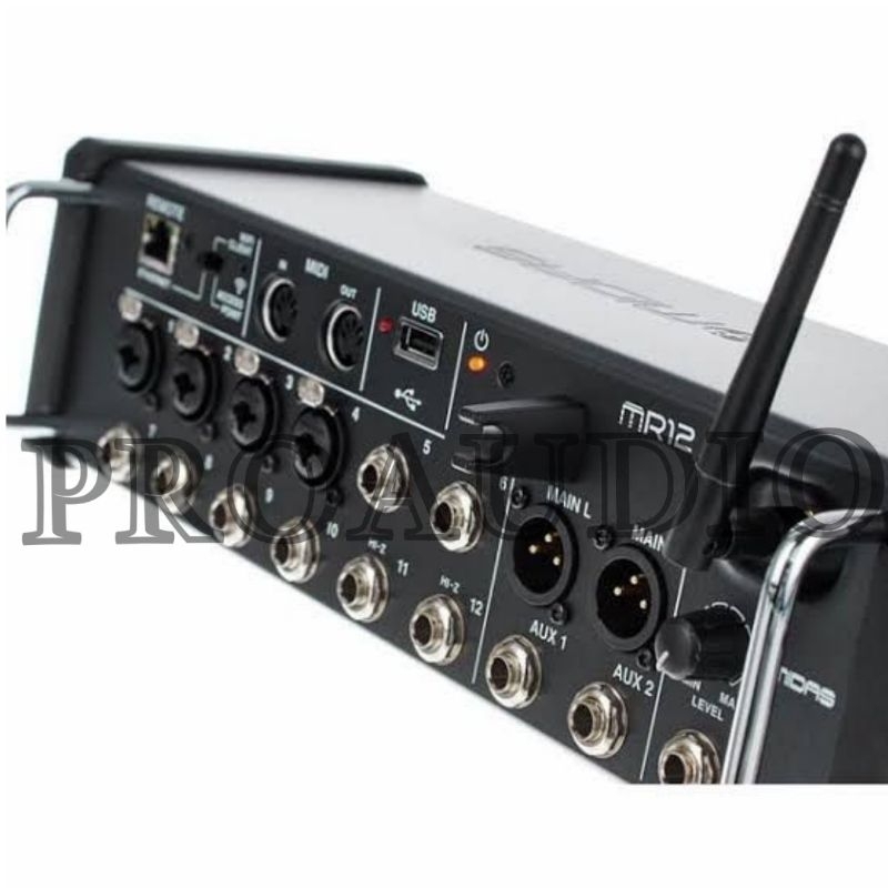 MIXER MIDAS MR12 / MR-12 / MR 12 DIGITAL MIXER USB ORIGINAL