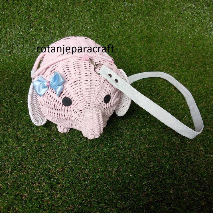 Tas Rotan Gajah/Tas Rotan/Tas Karakter