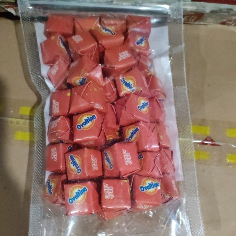 ovaltine candy cube 100 % bubuk ovaltine isi 50 pcs