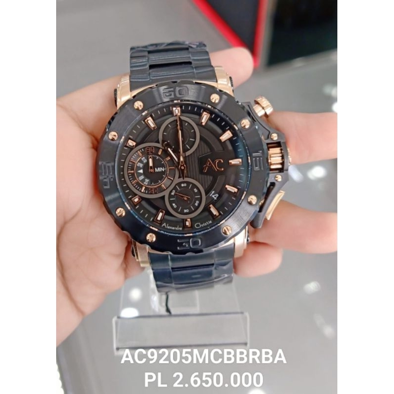 REBUTAN  AC 9205 | AC9205 BLACK ROSEGOLD ORIGINAL
