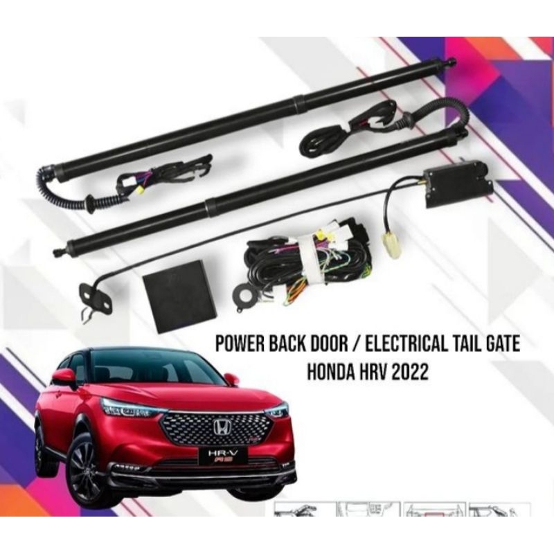 power back dor elektrik tail gate Honda HRV 2022
