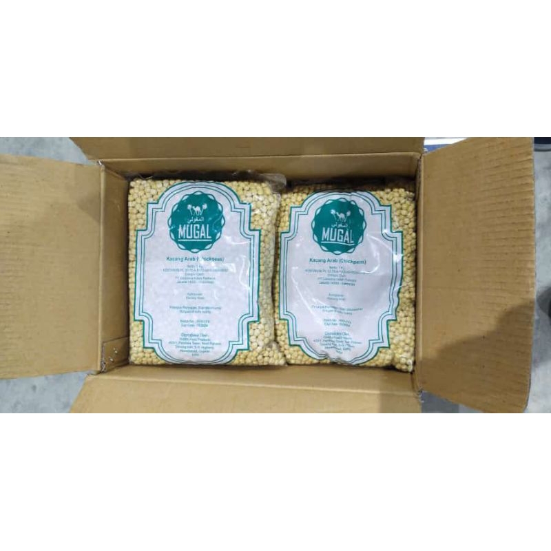 

Kacang Arab Mugal Original 1KG