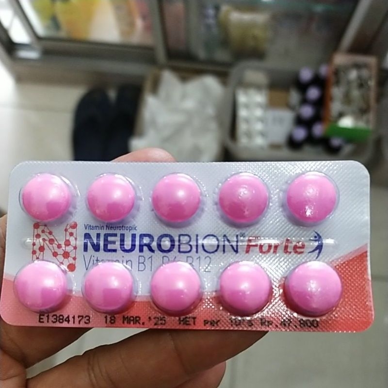 Neurobion Forte 1 Strip 10 Tablet
