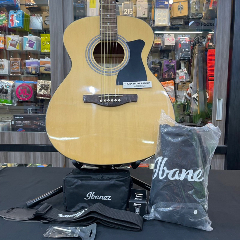 IBANEZ VC50NJP-NT GITAR AKUSTIK + SOFTCASE + TUNER + TAS + KUNCI L - ORIGINAL ACOUSTIC GUITAR VC 50 