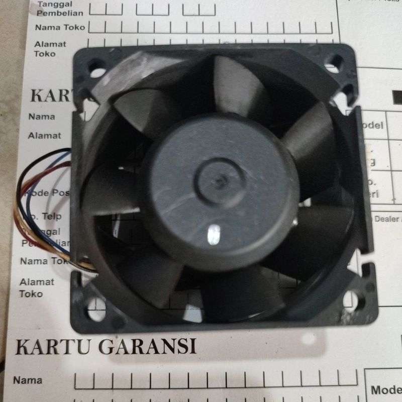 Ball bearing 6cm dc 12V 1.68Q Fan highspeed Kipas panel