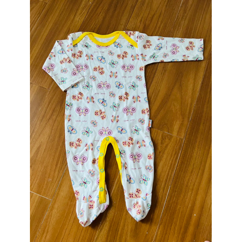 Jumpsuit velvet junior preloved/ jumpsuit baby/ sleepsuit baby/ baju tidur anak/ baju tidur bayi/ ju