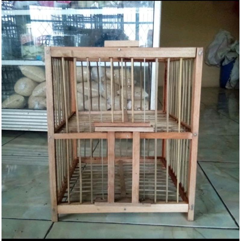 kandang dongdang merpati 2 pintu