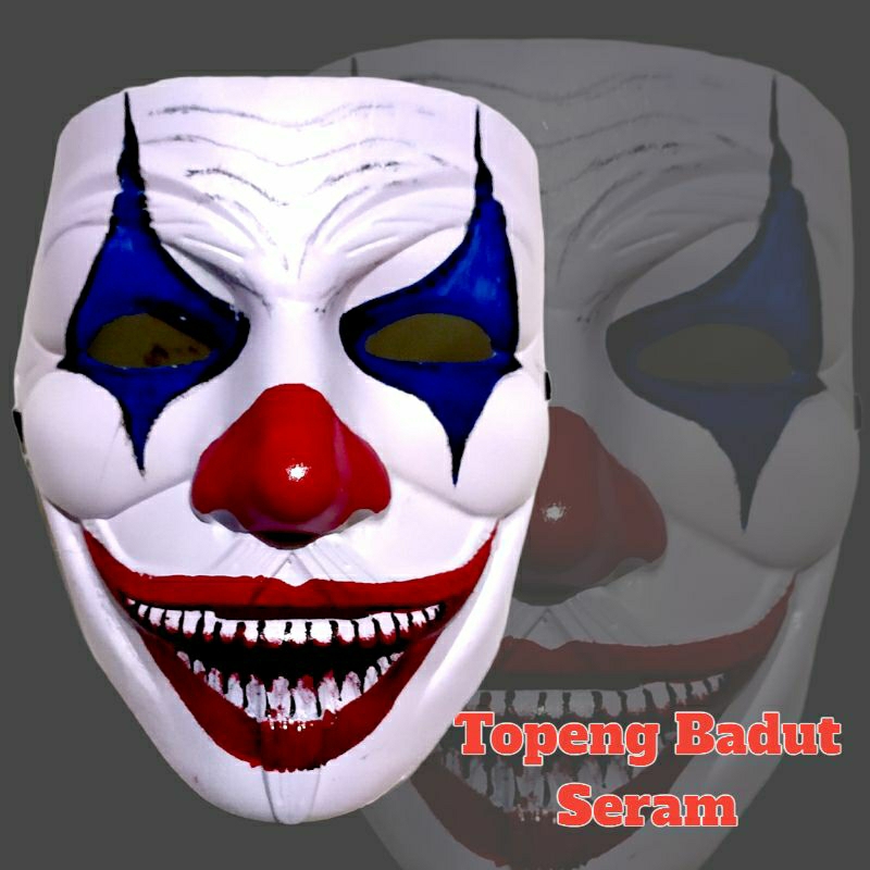 Topeng badut seram/topeng vendetta seram/topeng vendetta lukis