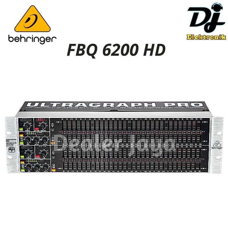 Equalizer / Equaliser Behringer FBQ 6200 HD / FBQ 6200HD / FBQ6200HD