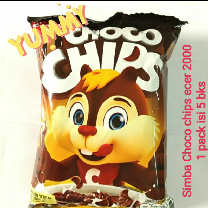 

simba choco chips ecer 2000 | isi 5 bks