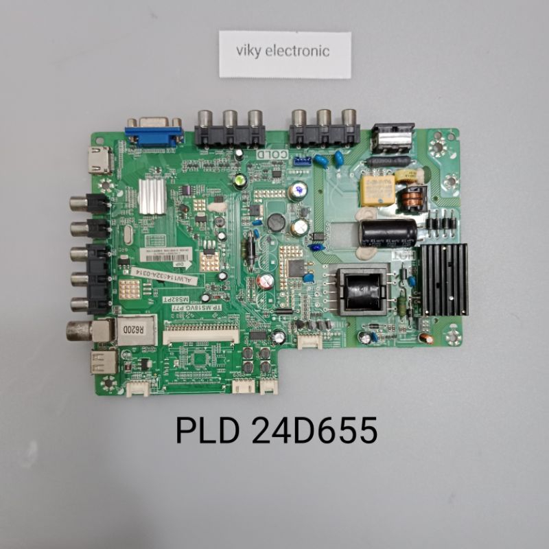 POLYTRON PLD 24D655 mb mainboard modul mesin tv led POLYTRON PLD 24D655