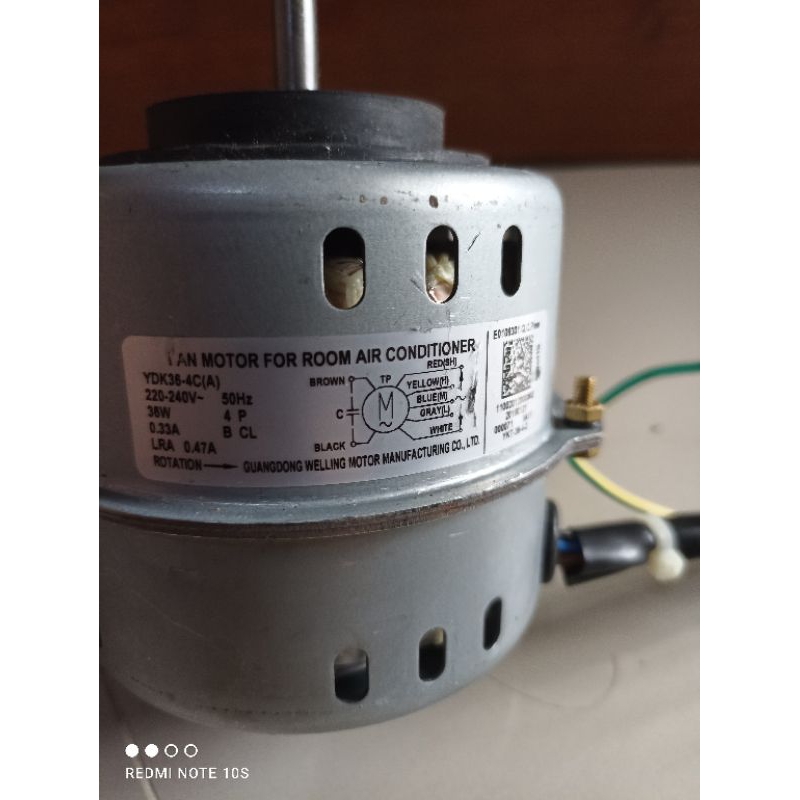 Dinamo fan motor fan indor  YDK36-4C(A) FAN MOTOR FOR ROOM AIR CONDITONER