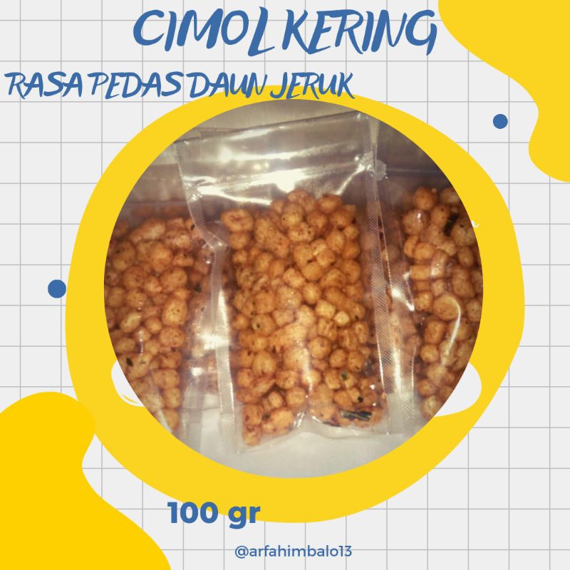 

Cimol Kering Terpedas Tergurih Termurah