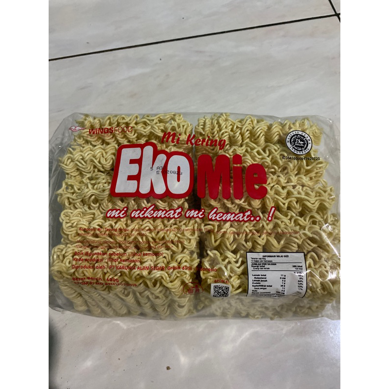 

Eko Mie (Mie Kering) 600g 10pcs/pack