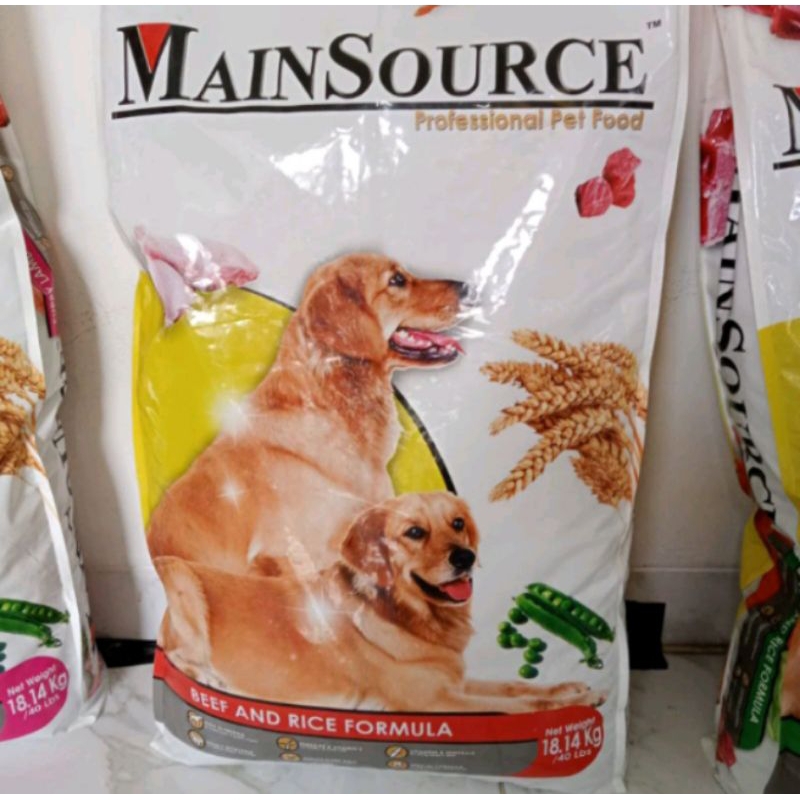 Mainsource Profesional Beef 18.14 kg Mainsource dog