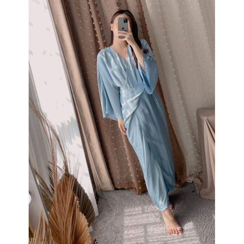 Fuji Kaftan || Kaftan Lebaran || Kaftan Hijab || Kaftan Satin Premium || Vaeesan