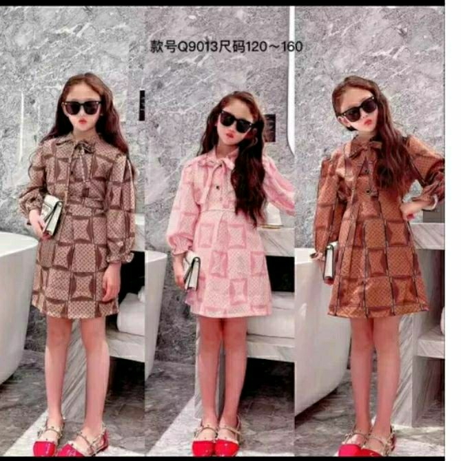 SET ROK ANAK IMPORT PREMIUM/SETELAN ROK ANAK LV SUPREM IMPORT