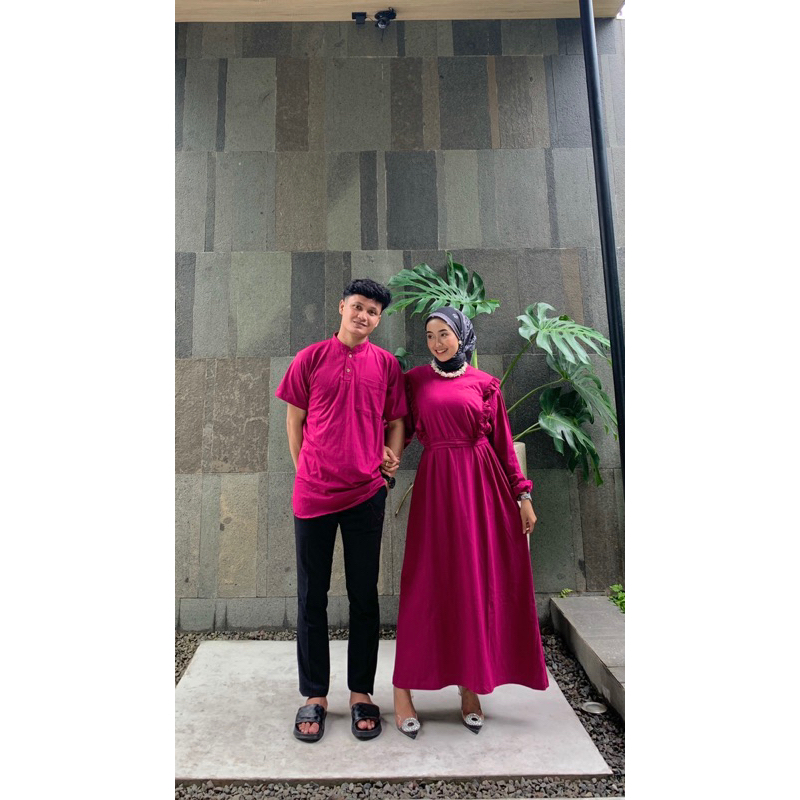 Lunaraya couple by hagia | sudah sepasang dress dan koko pria