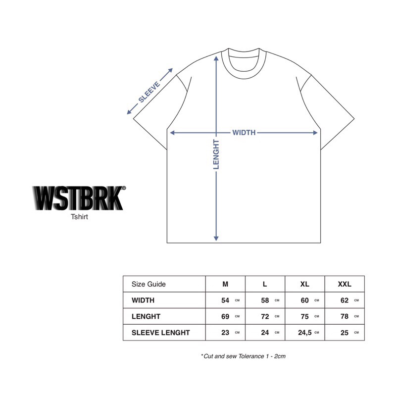 WSTBRK - DROWN - TSHIRT BOXY / WESTBROOKORIGINALS