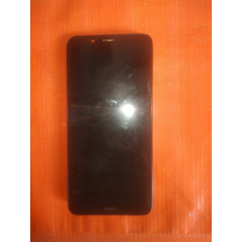 lcd touchscreen bekas xiaomi redmi 7a frame bengkok