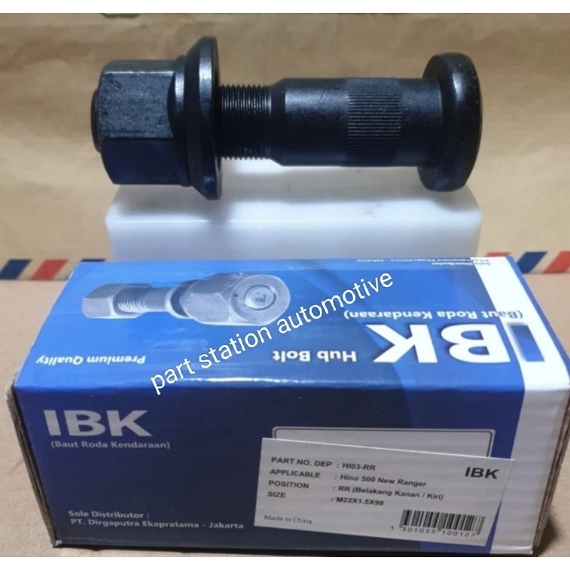 BAUT RODA BELAKANG HINO 500 RANGER IBK HI03-RR